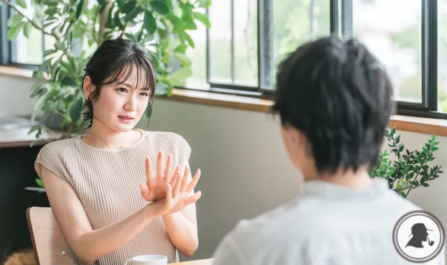 仲違いしている夫婦